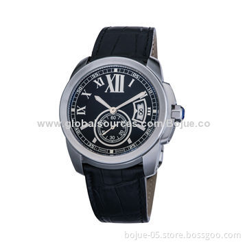 Real Leather Stainless Ladies' Wrist Watch